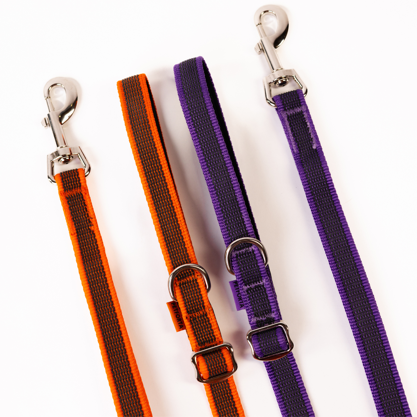 Hands Free Adjustable 4 in 1 Dog Leash - purple color