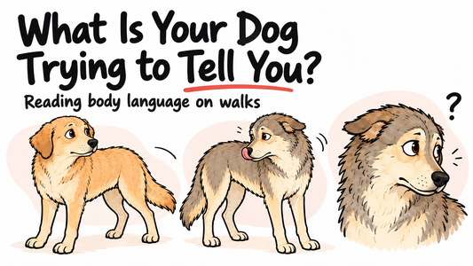 UNDERSTANDING YOUR DOG’S BODY LANGUAGE ON WALKS