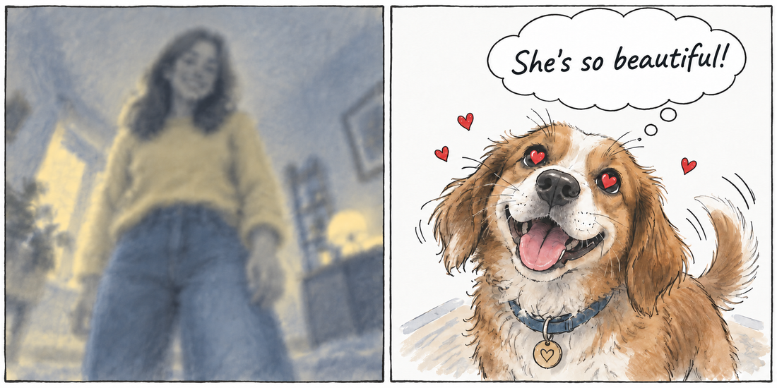 Want to see yourself through your dog’s eyes?